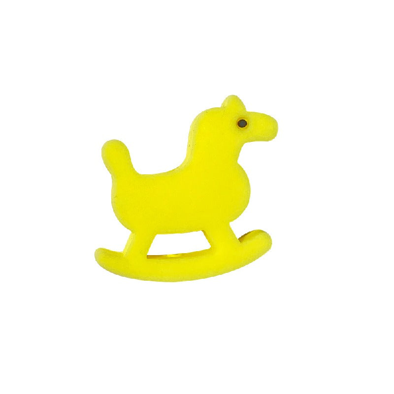 20pcs Silicone Focal Beads Trojan Horse Side Profile 4