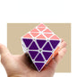 Plastic Fidget Cube Diamond Face Turning Puzzle 7.4cm 7