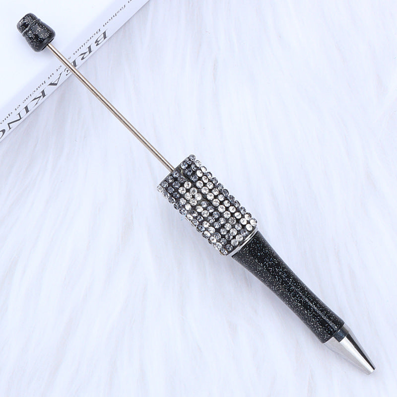 Rhinestones Colored Beadable Ballpoint Pens DIY Craft Supplies 12