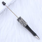 Rhinestones Colored Beadable Ballpoint Pens DIY Craft Supplies 12