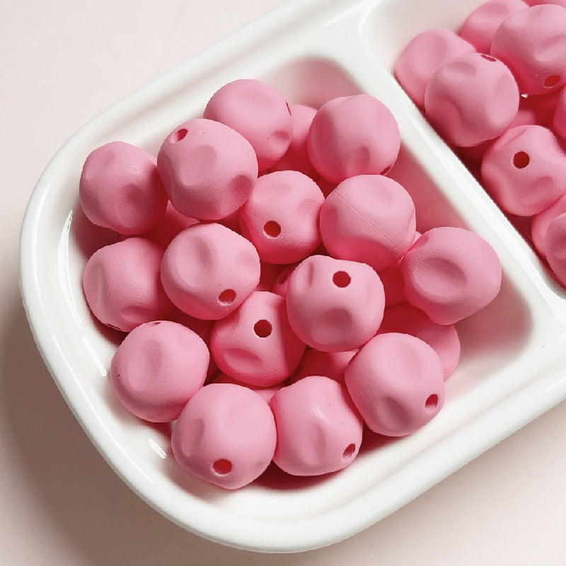 10pcs 16mm Fig Acrylic Beads DIY Bracelet Making 6