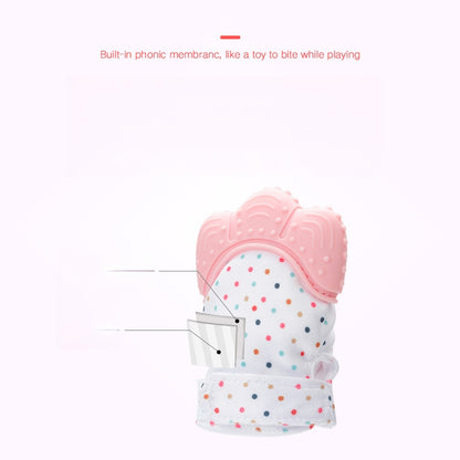 Silicone Baby Teething Glove Teether Soothing Toy 2