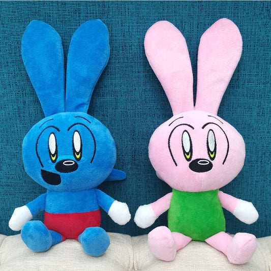 Rabbit Monkey Plush Toy Stuffed Animal Doll 38cm