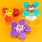 Cartoon Animal Suction Cup Spinner Bath Toy for Toddlers