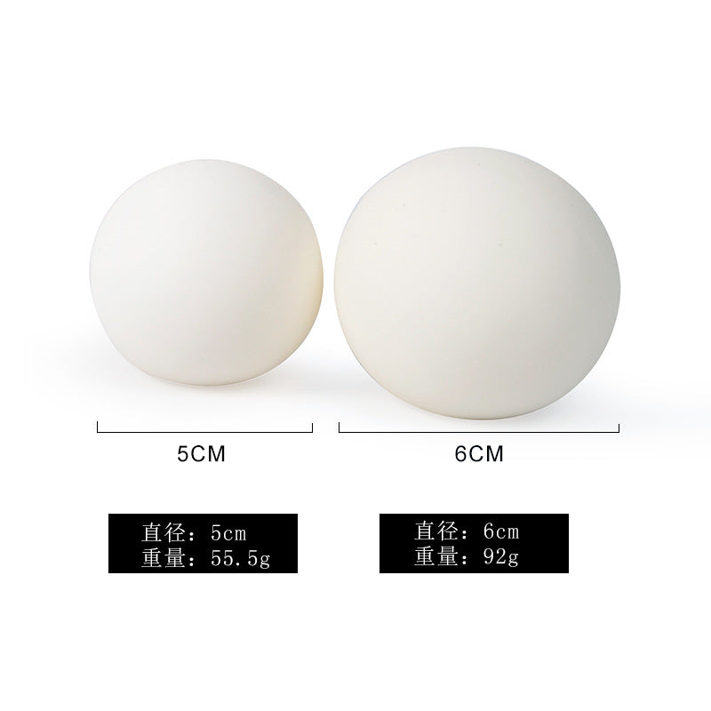 TPR Soft Solid Stress Relief Squeeze Ball Fidget Toy 6cm 2
