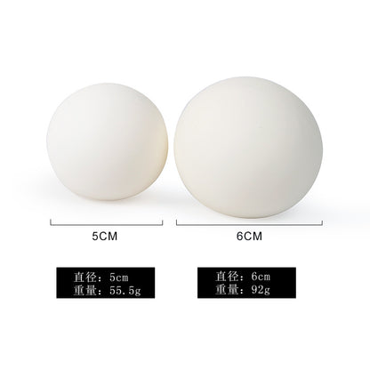 TPR Soft Solid Stress Relief Squeeze Ball Fidget Toy 6cm 2