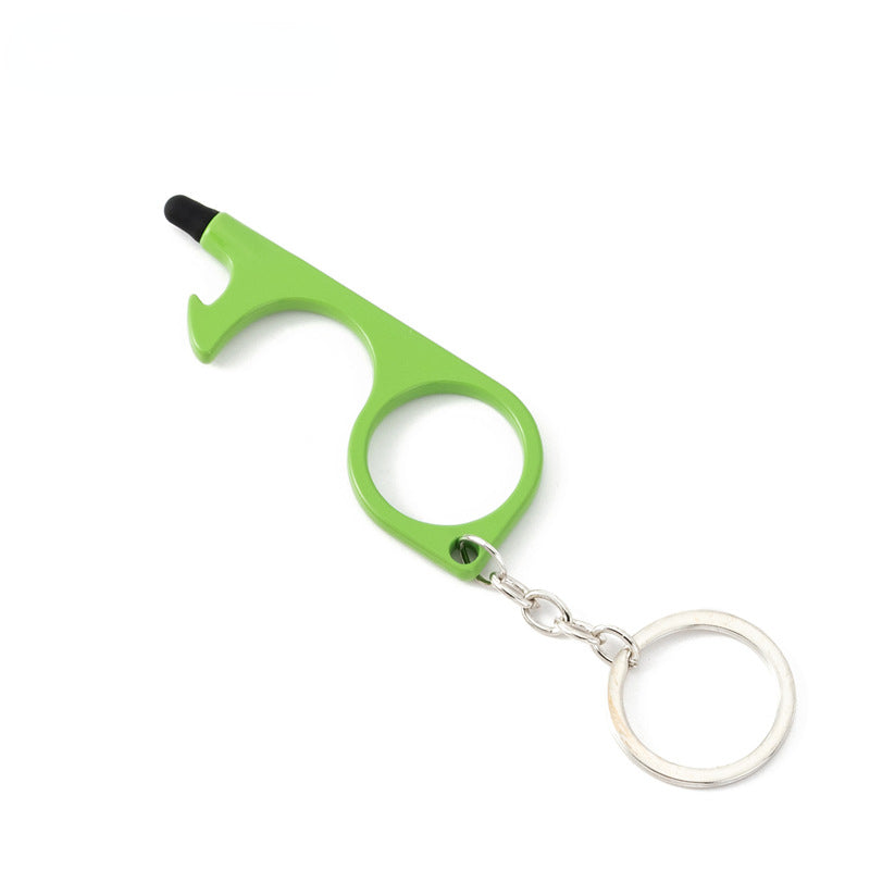 Multifunction Self Defense Keychain Non-Touch Bottle Opener 13