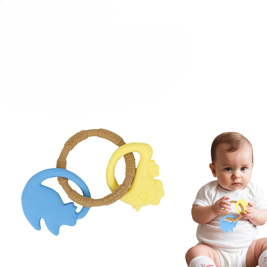 Animal Silicone Baby Teething Bracelet Teether Toy