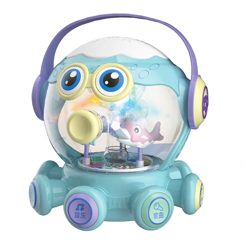 Plastic Octopus Toy Drum Early Education Musical Instrument for Kids
