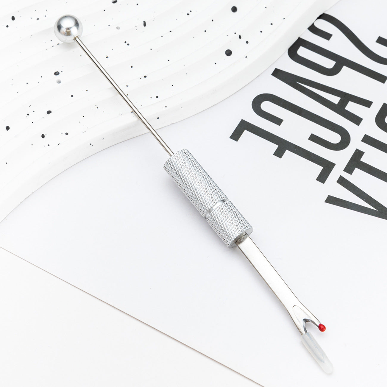 Large Sized Beadable Seam Ripper Metal DIY Craft Tool 15cm 10