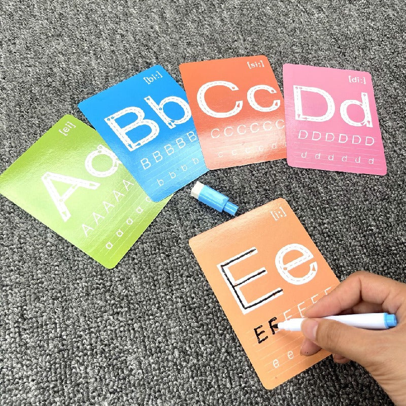 Educational Paper Flash Cards Early Learning Cognitive Toy 4