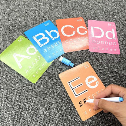 Educational Paper Flash Cards Early Learning Cognitive Toy 4