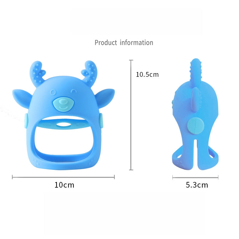 Silicone Baby Teething Toy Fawn Shape 5 Pack 4