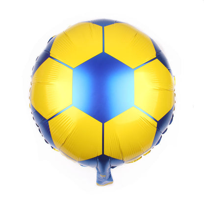 Sports Ball Foil Balloons Party Decoration Set 18 Inch 5pcs 5