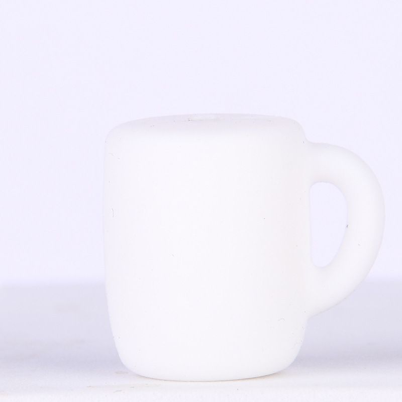 50pcs Silicone Focal Beads Colorful Cup Shape with Handle 10