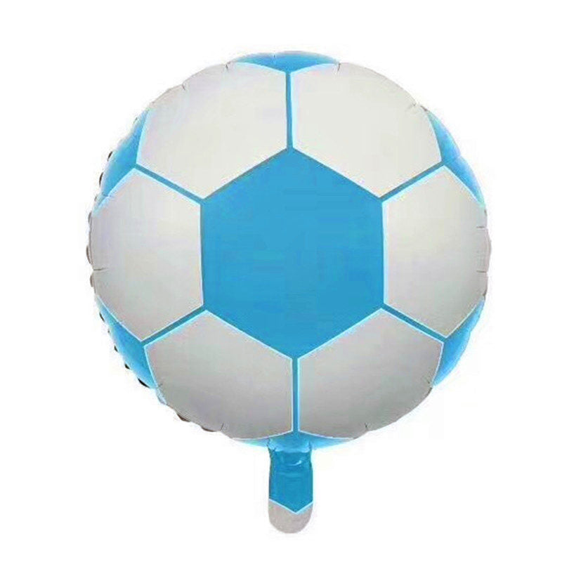 Sports Ball Foil Balloons Party Decoration Set 18 Inch 5pcs 4