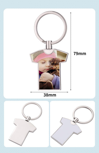 Metal Sublimation Keychain Blank for DIY Photo Customization 18