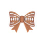 20Pcs Silicone 3D Focal Beads Rugby Bow and Helmet Dwarf Design 10