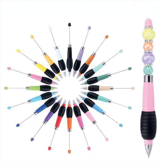 Telescopic Beadable Ballpoint Pens Rotary Type 1.0mm DIY Craft Supplies