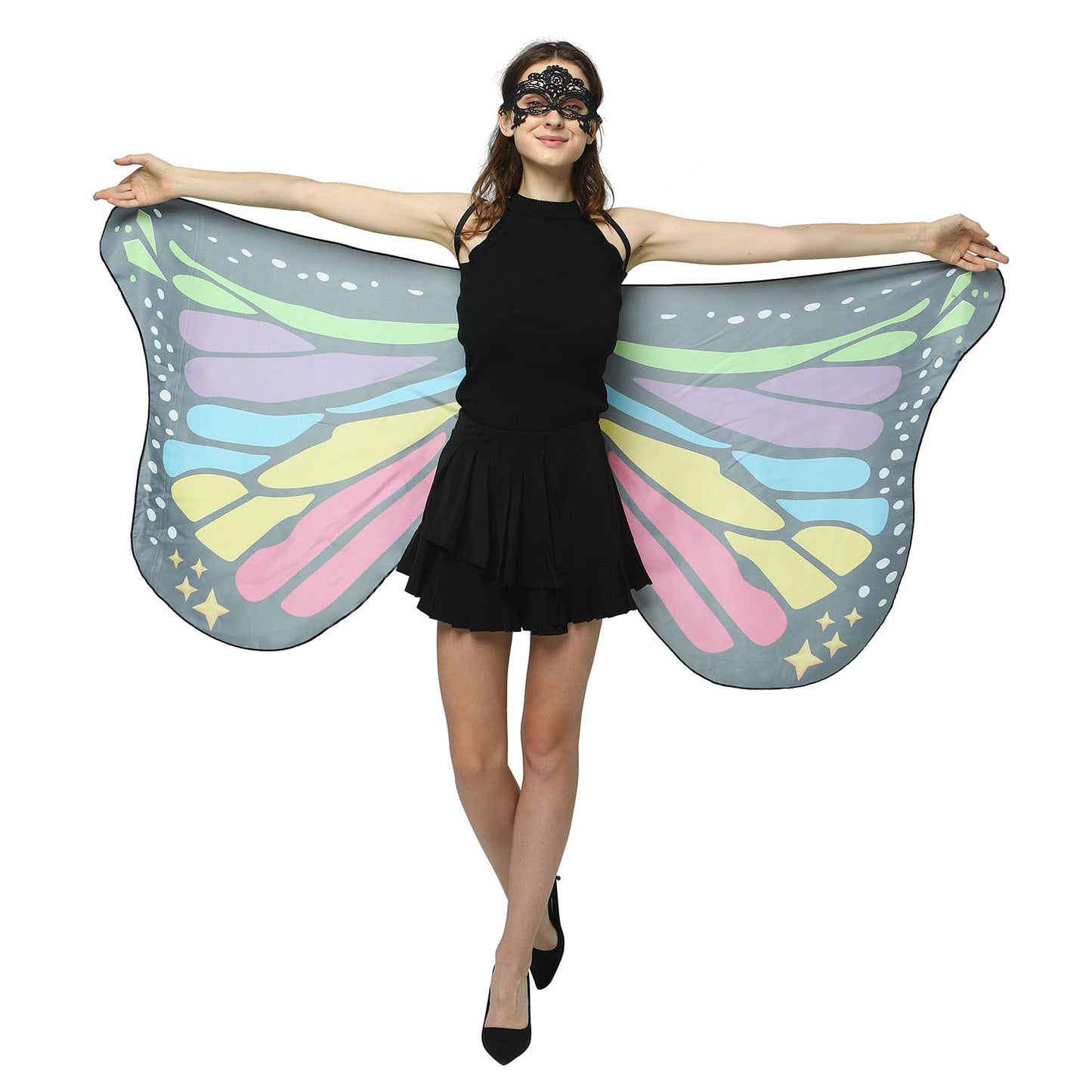 Butterfly Wings Costume Polyester 150cm 2pcs for Adults 14