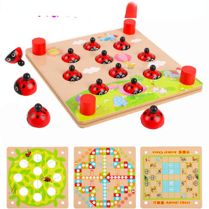 Wooden Montessori Toys Focus and Memory Training Board 2