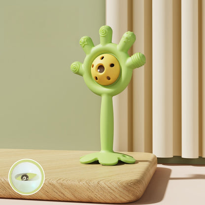 Silicone Baby Teething Toy Palm Ringing Teether for Infant 3