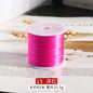1mm 60m Flat Elastic Beading Cord Elastic String for Bracelets 16