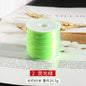 1mm 60m Flat Elastic Beading Cord Elastic String for Bracelets 17