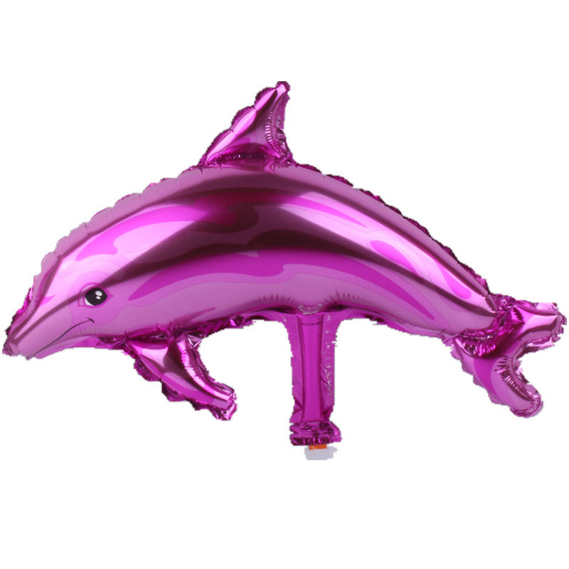 Marine Animal Foil Balloons Party Decoration Set 5pcs 7