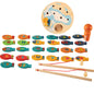 Wooden Montessori Toys Fishing Game for Kids 23x23.5x5cm