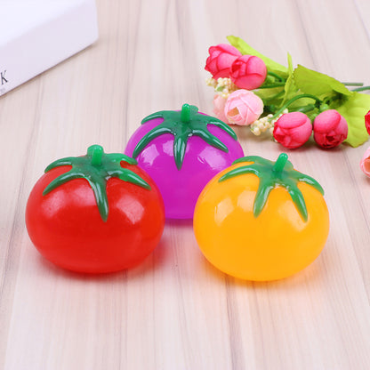 Plastic Fruit and Animal Splat Ball Squishy Toy Sensory Fidget 26
