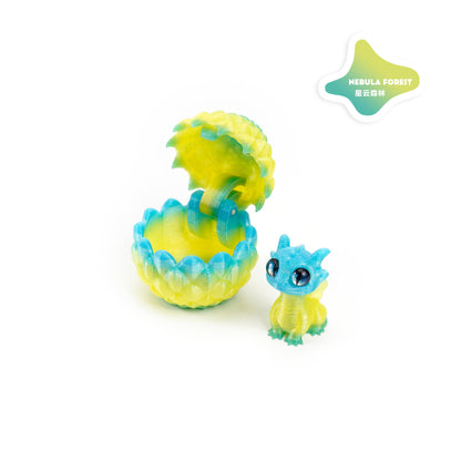 3D Printed Openable Dragon Egg Set Cute Pet Dragon Ornament Gift