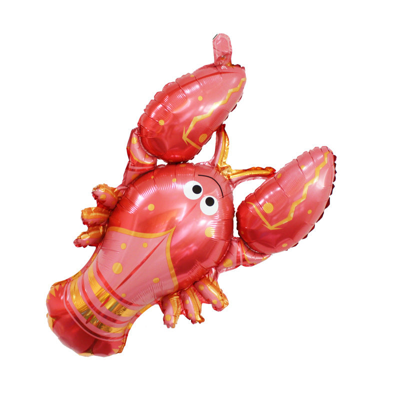 Marine Fish Foil Balloon Set Party Decoration 5pcs 4