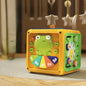Plastic Montessori Toys Multi-Function Bus Busy Ball Activity Toy 4