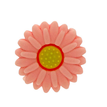 20Pcs Silicone Focal Beads Daisy Sunflower Front Facing Design 16