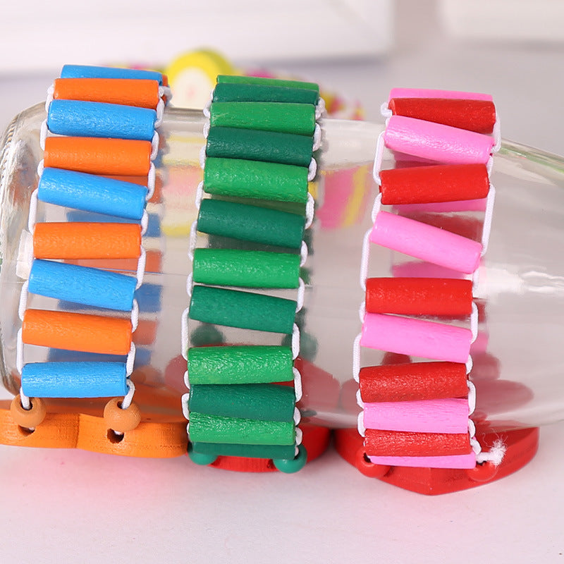 Wooden Watch Toys Educational Fine Motor Skills for Kids 3