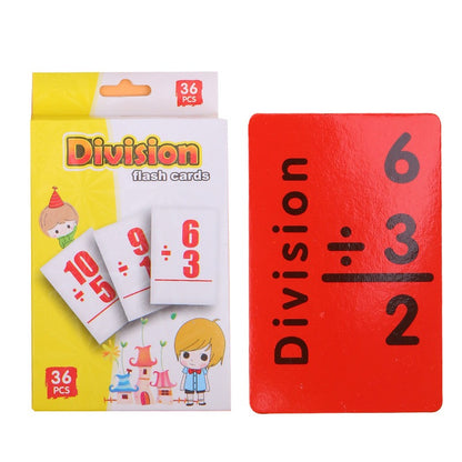 Educational Paper Flash Cards Early Development Mathematics Learning Toy 9