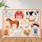 Wooden 3D Animal Magnetic Puzzle Montessori Toys for Kids 6
