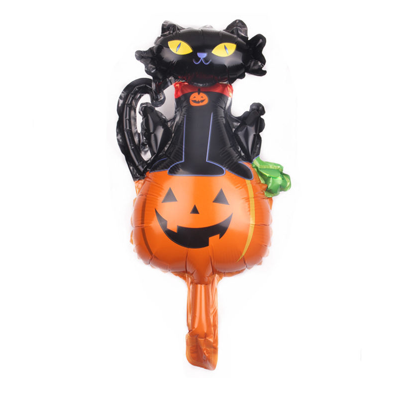 Mini Halloween Foil Balloons Party Decoration Set 5pcs 4