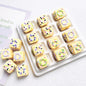 10pcs 16mm Cube Donut Acrylic Beads DIY Bracelet Making 14