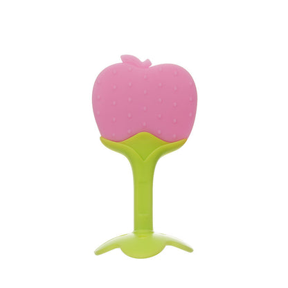 Silicone Fruit Shape Baby Teething Toy for Infants 7