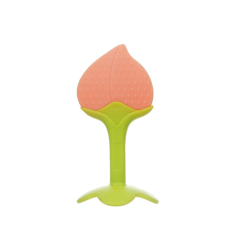 Silicone Fruit Shape Baby Teething Toy for Infants 6