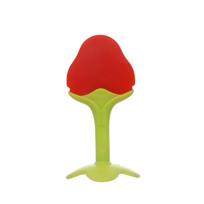 Silicone Fruit Shape Baby Teething Toy for Infants 8