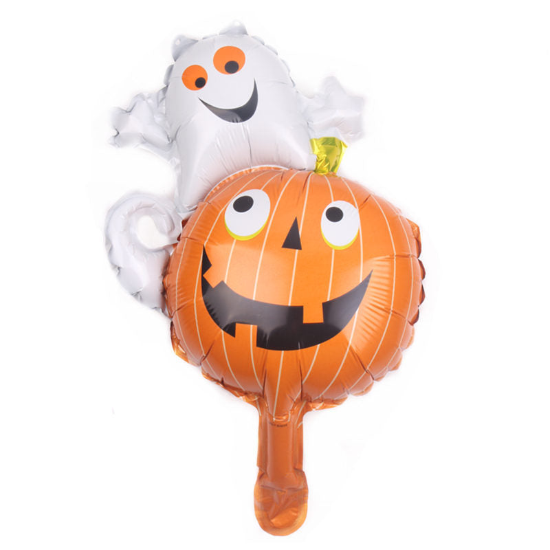 Mini Halloween Foil Balloons Party Decoration Set 5pcs 3