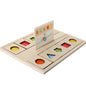 Wooden Montessori Toys Geometric Shape Pairing for Kids