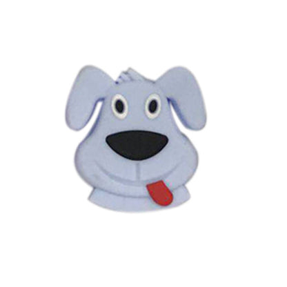 20pcs Silicone Focal Beads Puppy Front Facing Design 11