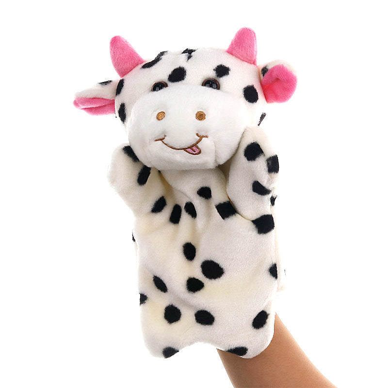 Plush Animal Hand Puppets Pretend Play Toy 25cm 22