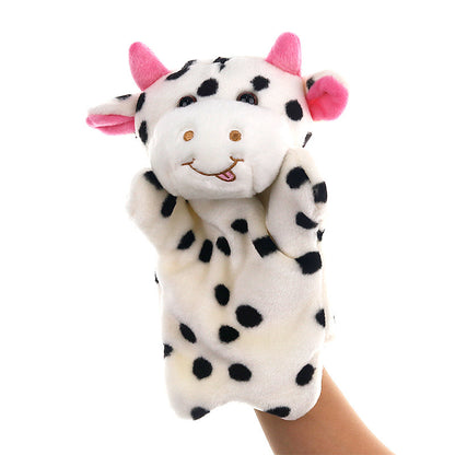 Plush Animal Hand Puppets Pretend Play Toy 25cm 22