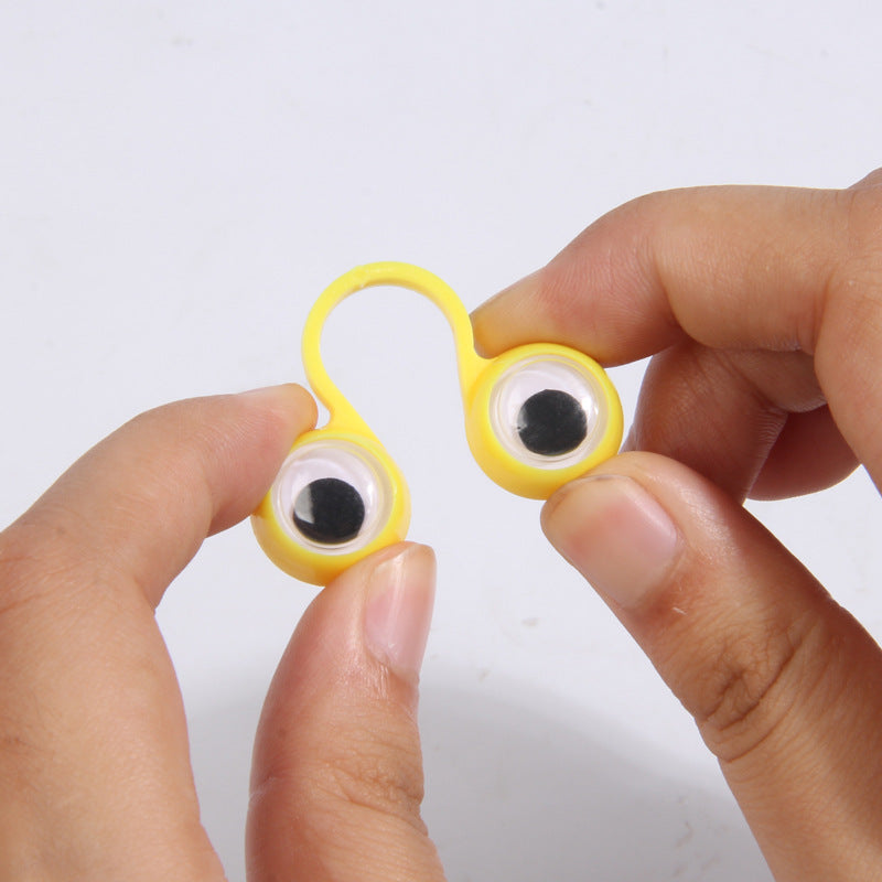 Plastic Googly Eye Finger Toy Fun Party Accessory for Kids 4