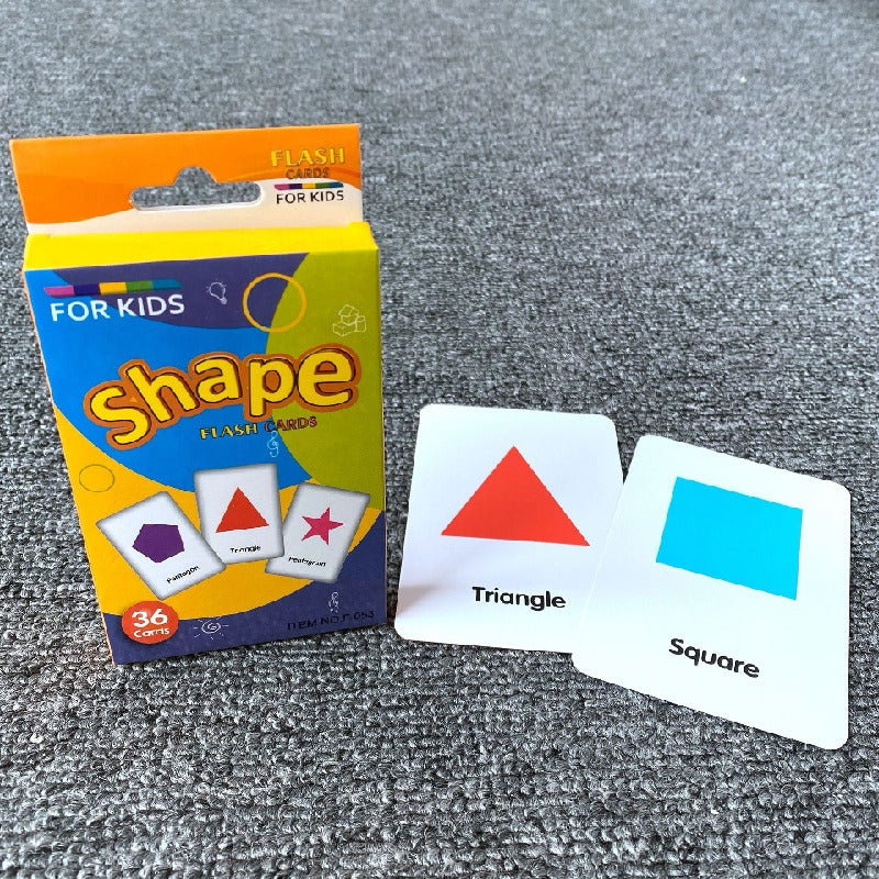 Educational Paper Flash Cards Early Development Toy 7.8x11.7cm 7